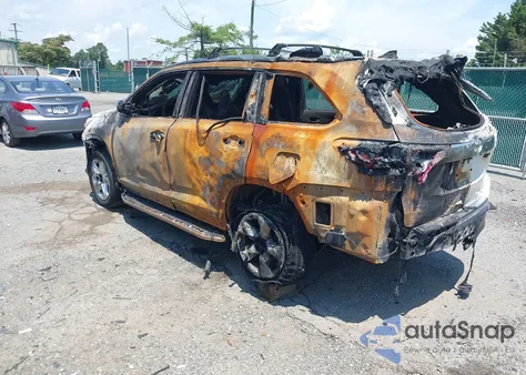 2015 Toyota Highlander Limited V6 z USA, uszkodzony, nr VIN 5TDDKRFH2FS078928